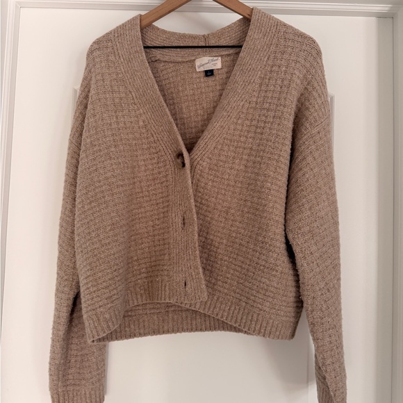 Universal Thread Sweaters - Universal Thread Women's Beige Cardigan